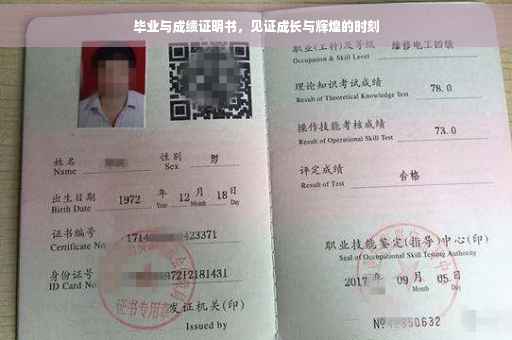 毕业与成绩证明书，见证成长与辉煌的时刻