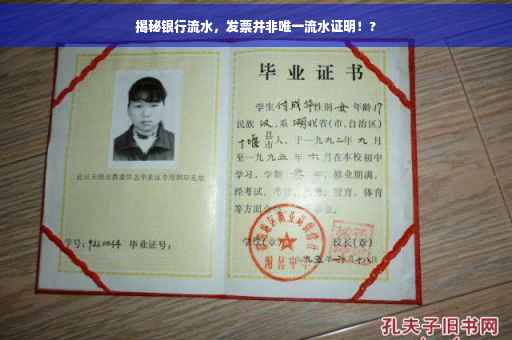 揭秘银行流水，发票并非唯一流水证明！?