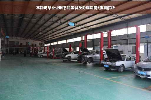 学籍与毕业证明书的差异及办理指南?蝶舞解析