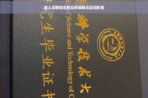 收入证明效应背后的真相与深远影响