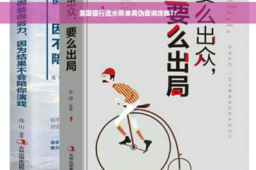 美国银行流水账单真伪查询攻略??