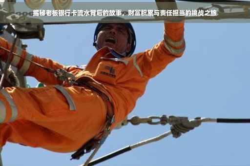 揭秘老板银行卡流水背后的故事，财富积累与责任担当的挑战之旅