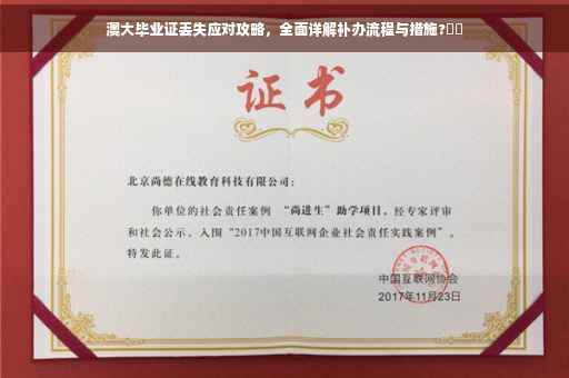 澳大毕业证丢失应对攻略，全面详解补办流程与措施?⚡️