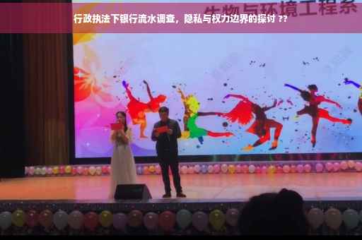 行政执法下银行流水调查，隐私与权力边界的探讨 ??