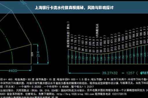上海银行卡流水代做真相揭秘，风险与影响探讨