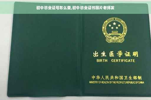 初中毕业证号怎么查,初中毕业证书图片老师发