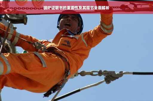 锅炉证明书的重要性及其细节全面解析