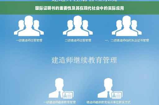 国际证明书的重要性及其在现代社会中的实际应用