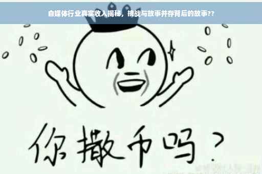 自媒体行业真实收入揭秘，挑战与故事并存背后的故事??