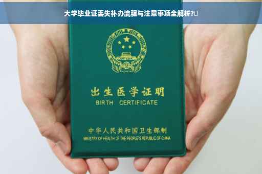 大学毕业证丢失补办流程与注意事项全解析?✨
