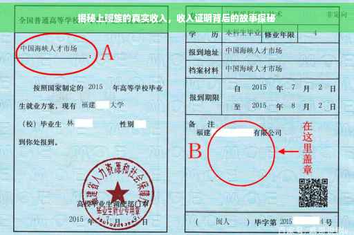 揭秘上班族的真实收入，收入证明背后的故事探秘