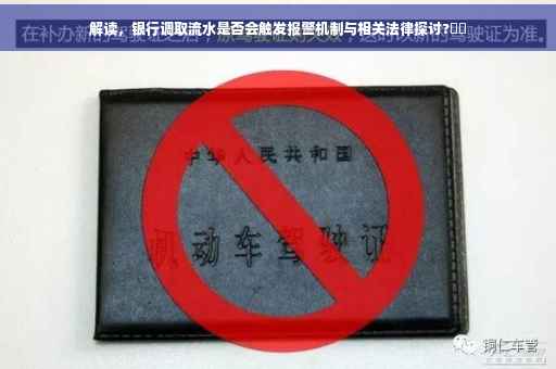 解读，银行调取流水是否会触发报警机制与相关法律探讨?⚡️
