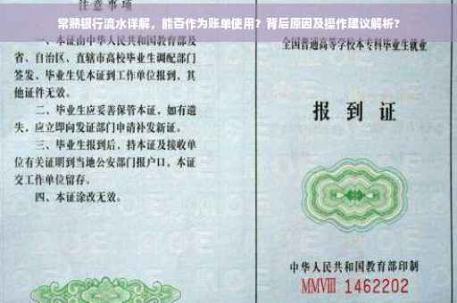 常熟银行流水详解，能否作为账单使用？背后原因及操作建议解析?