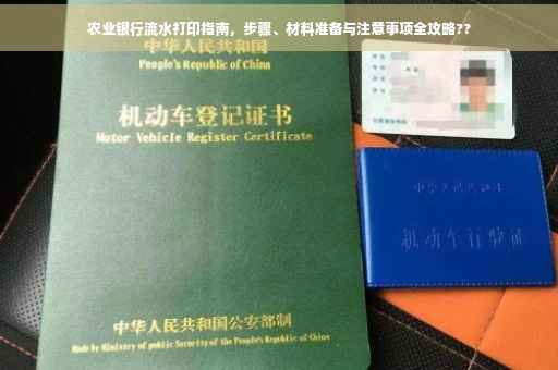 农业银行流水打印指南，步骤、材料准备与注意事项全攻略??