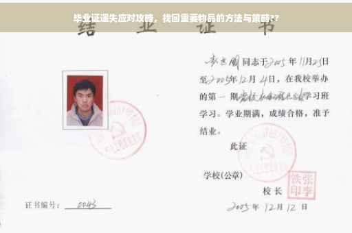 毕业证遗失应对攻略，找回重要物品的方法与策略??