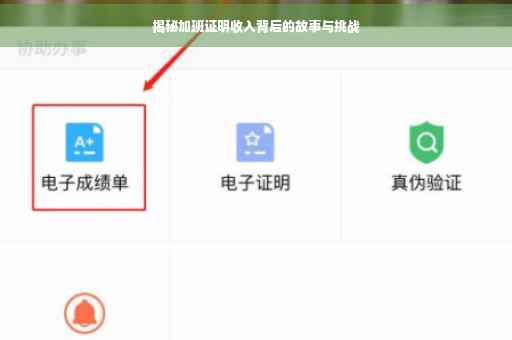 揭秘加班证明收入背后的故事与挑战