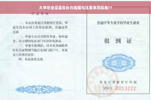 大学毕业证丢失补办流程与注意事项指南??