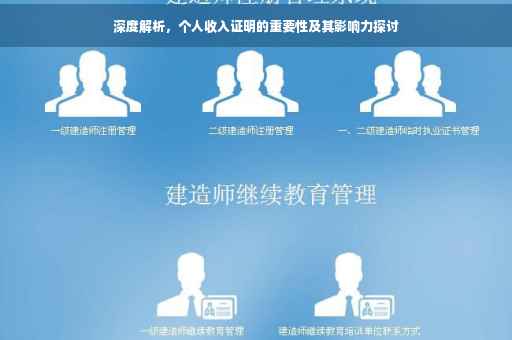 深度解析，个人收入证明的重要性及其影响力探讨
