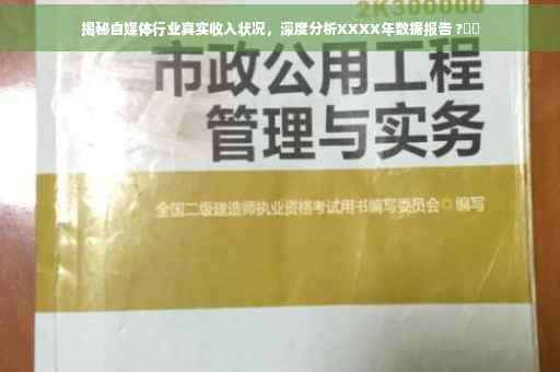 揭秘自媒体行业真实收入状况，深度分析XXXX年数据报告 ?⚡️
