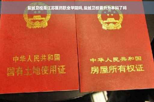 盐城卫校是江苏医药职业学院吗,盐城卫校要升为本科了吗