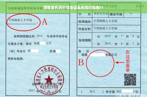 网教报名高中毕业证丢失应对指南??