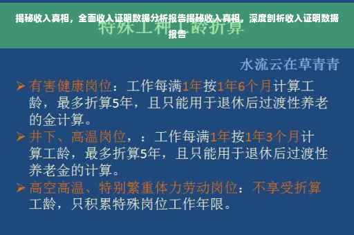 揭秘收入真相，全面收入证明数据分析报告揭秘收入真相，深度剖析收入证明数据报告
