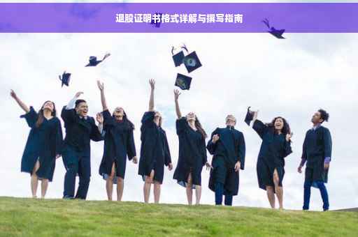 退股证明书格式详解与撰写指南