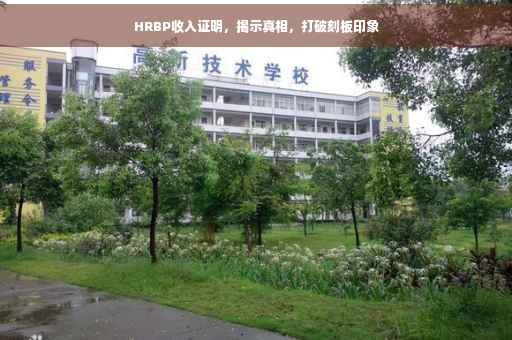 HRBP收入证明，揭示真相，打破刻板印象