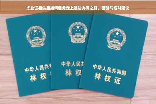 毕业证丢失后如何避免走上违法办假之路，警醒与应对建议