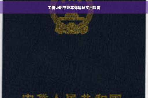 工伤证明书范本详解及实用指南