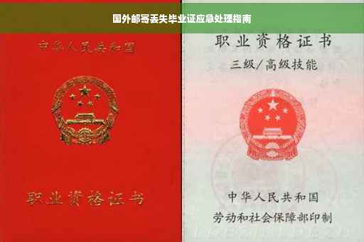 国外邮寄丢失毕业证应急处理指南