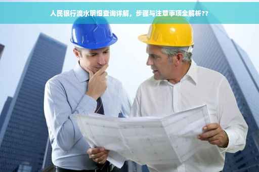 人民银行流水明细查询详解，步骤与注意事项全解析??