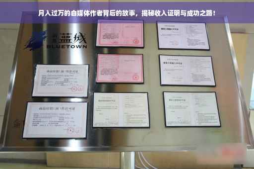 月入过万的自媒体作者背后的故事，揭秘收入证明与成功之路！