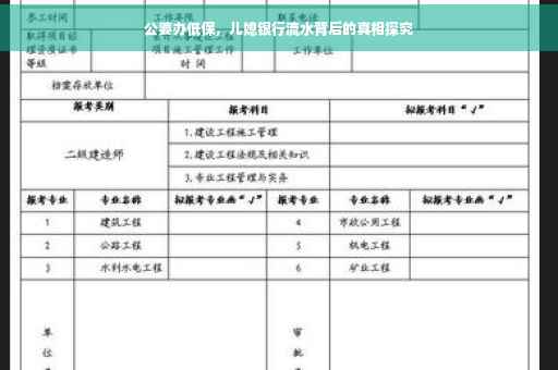 公婆办低保，儿媳银行流水背后的真相探究