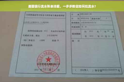 美国银行流水账单详解，一步步教你如何拉流水?