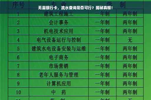 无需银行卡，流水查询是否可行？揭秘真相！