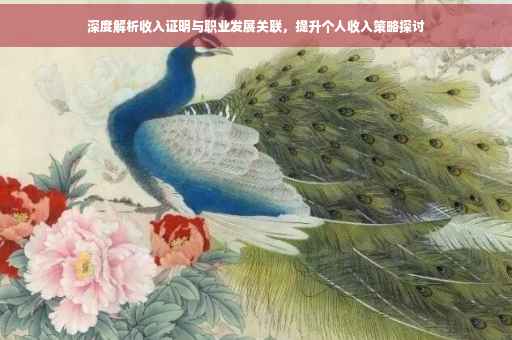 深度解析收入证明与职业发展关联，提升个人收入策略探讨