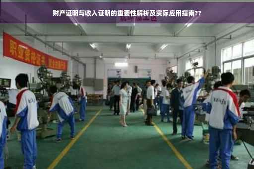 财产证明与收入证明的重要性解析及实际应用指南??