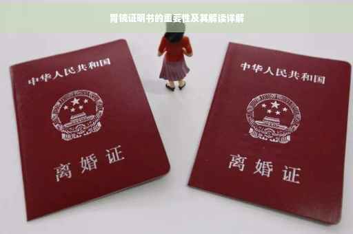 胃镜证明书的重要性及其解读详解