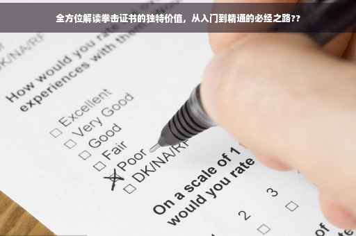 全方位解读拳击证书的独特价值，从入门到精通的必经之路??