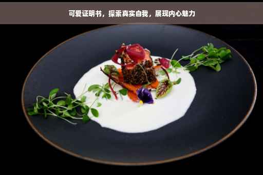 可爱证明书，探索真实自我，展现内心魅力