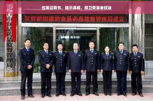 伤害证明书，揭示真相，捍卫受害者权益