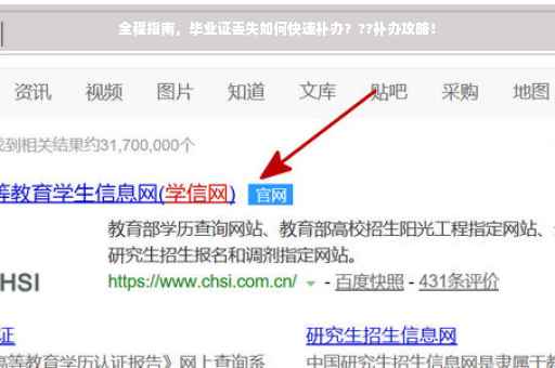 全程指南，毕业证丢失如何快速补办？??补办攻略！