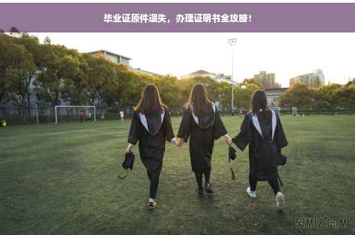毕业证原件遗失，办理证明书全攻略！