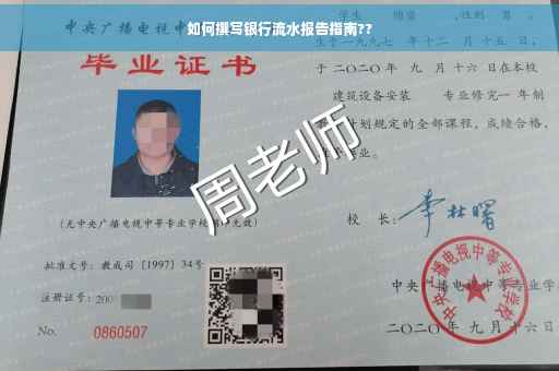 如何撰写银行流水报告指南??