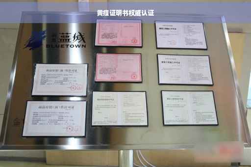 黄疸证明书权威认证