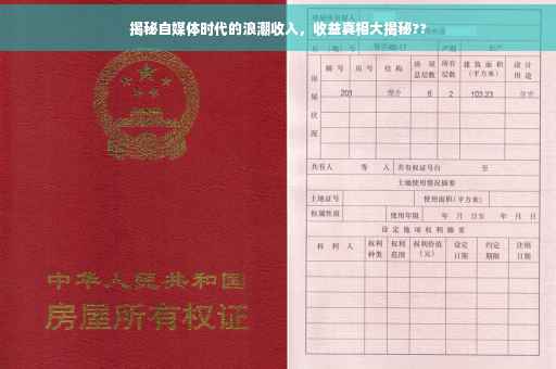 揭秘自媒体时代的浪潮收入，收益真相大揭秘??