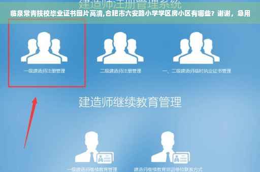 临泉常青技校毕业证书图片高清,合肥市六安路小学学区房小区有哪些？谢谢，急用