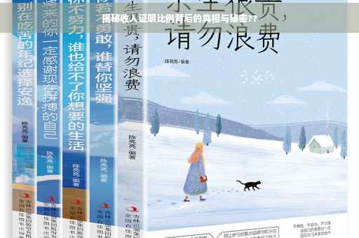 揭秘收入证明比例背后的真相与秘密??