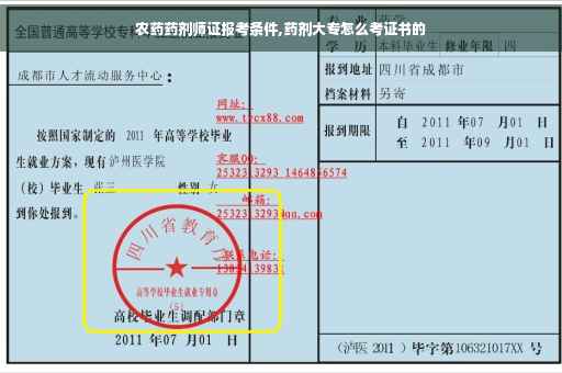农药药剂师证报考条件,药剂大专怎么考证书的